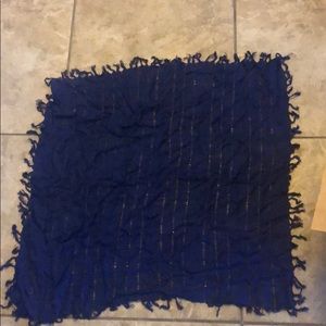 Navy/dark blue square scarf